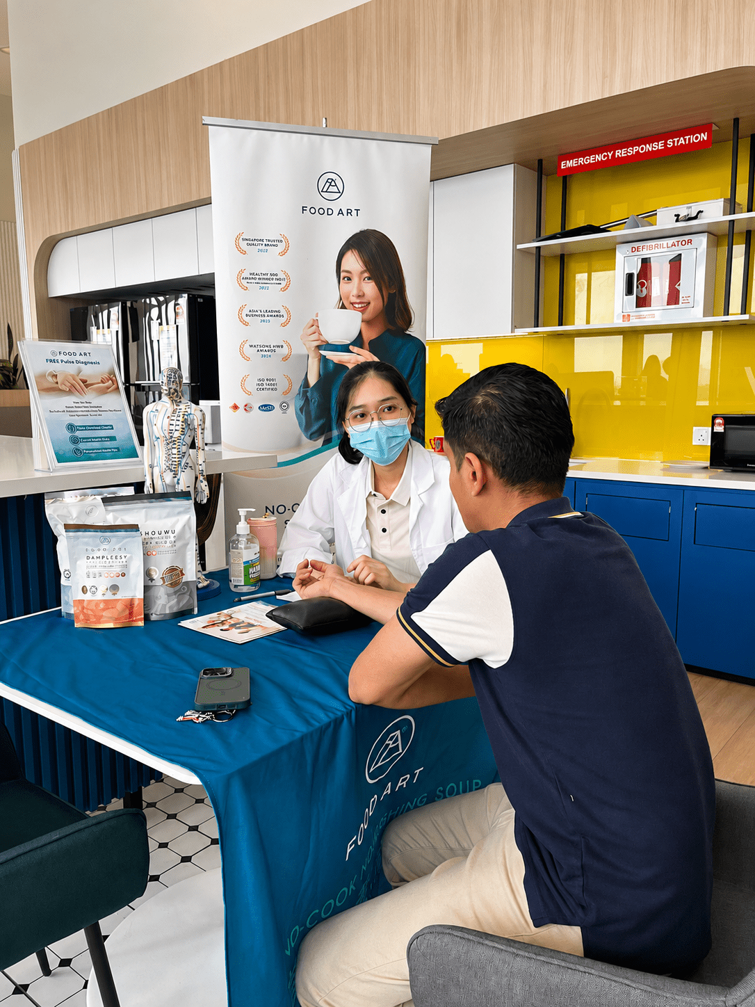 Food Art at Allianz Health Festival — APW Bangsar - Food Art Store
