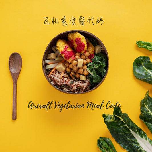 素事知多少之飞机上的素食餐代码 ✈️✈️ - Food Art Store