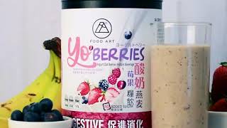 Did you eat too much during the Chinese New Year? ❓ Now it's the time to drink some Food Art's Yogurt Oats Berries 🤩 - Food Art Store