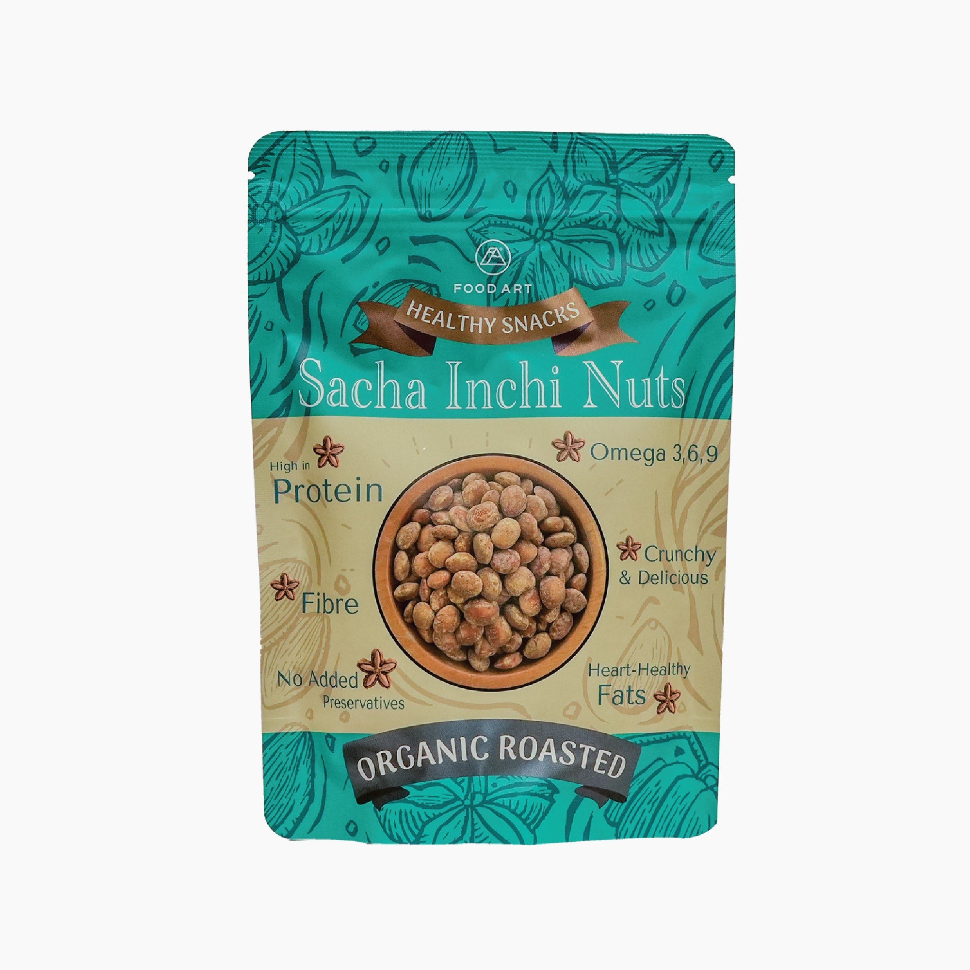 Organic Roasted Sacha Inchi Nuts - Food Art Store
