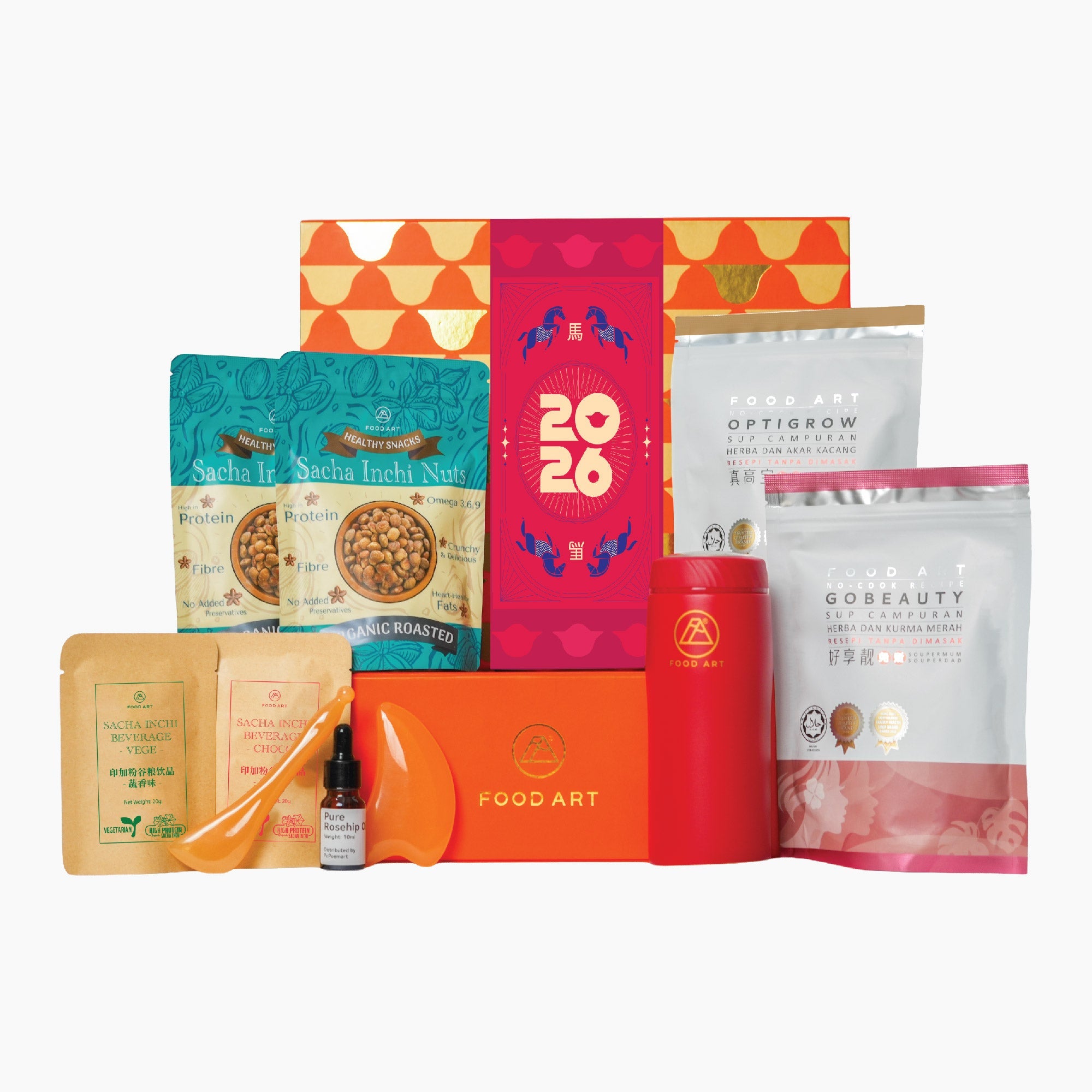 Healthy Beauty 2袋セット Food Art Prosperity & Vitality Gift Set | The Original No-Cook
