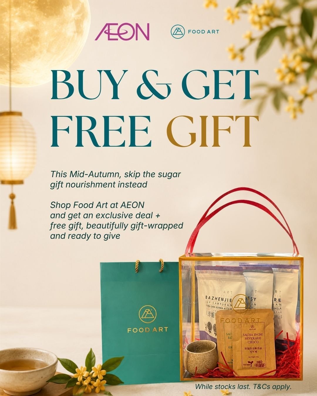 Food Art x AEON — Mid-Autumn Buy & Get Free Gift - Food Art Store