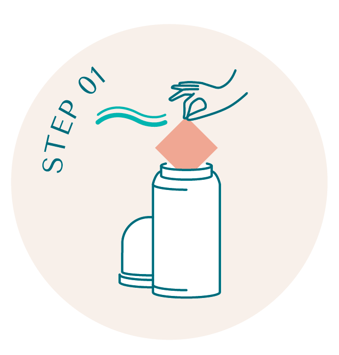 Place in Soup Flask