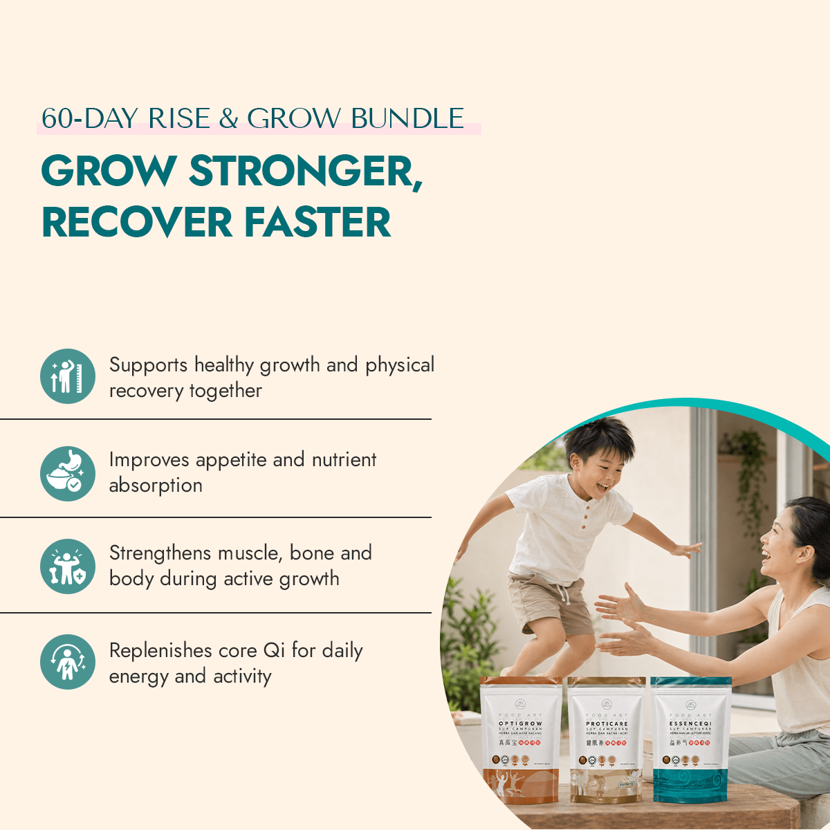 60-Day Rise & Grow Bundle - Food Art Store