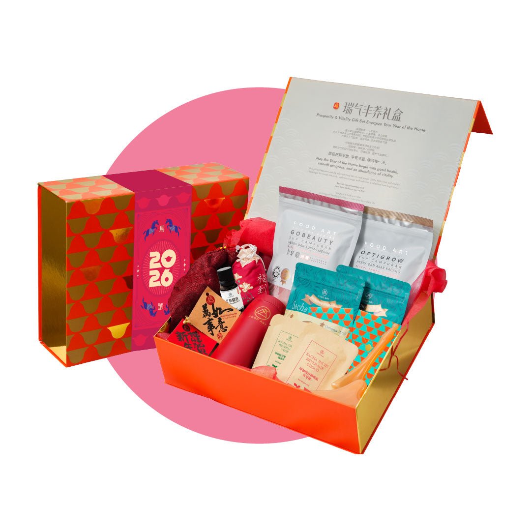 CNY 2026 Gift Sets (Pre - Order 10% OFF) | Prosperity & Vitality / Joy & Abundance - Food Art Store
