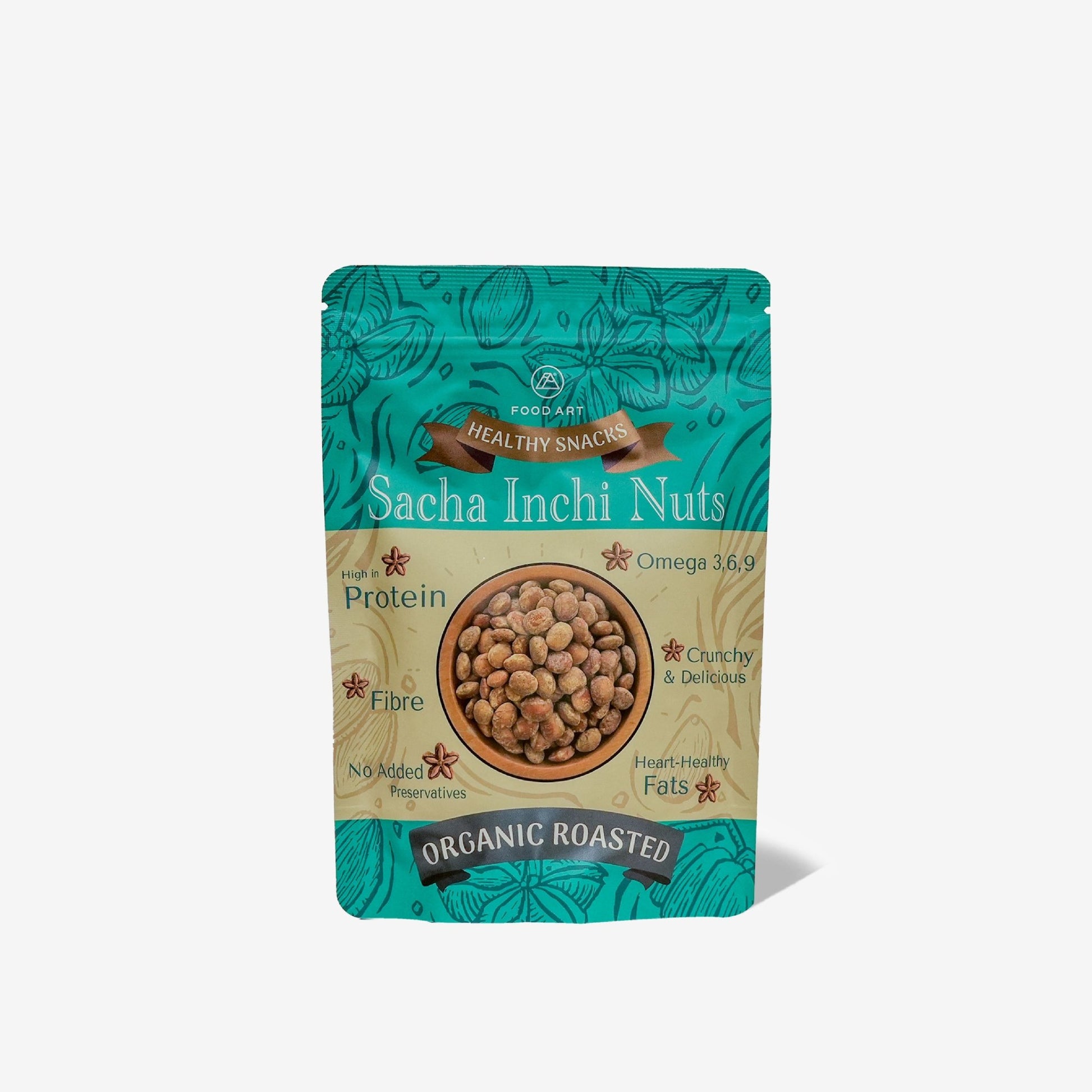 Organic Roasted Sacha Inchi Nuts - Food Art Store