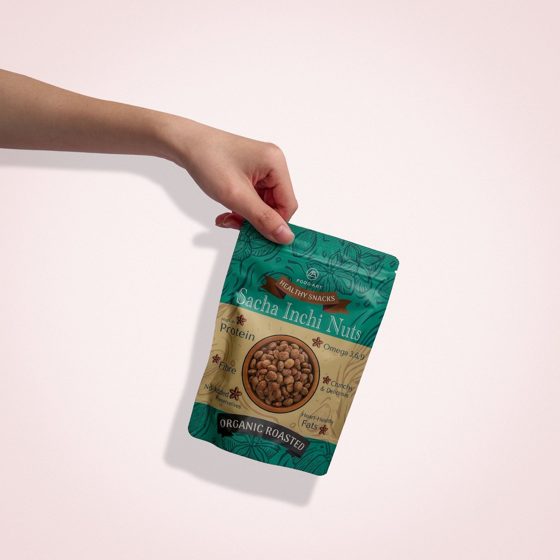 Organic Roasted Sacha Inchi Nuts - Food Art Store